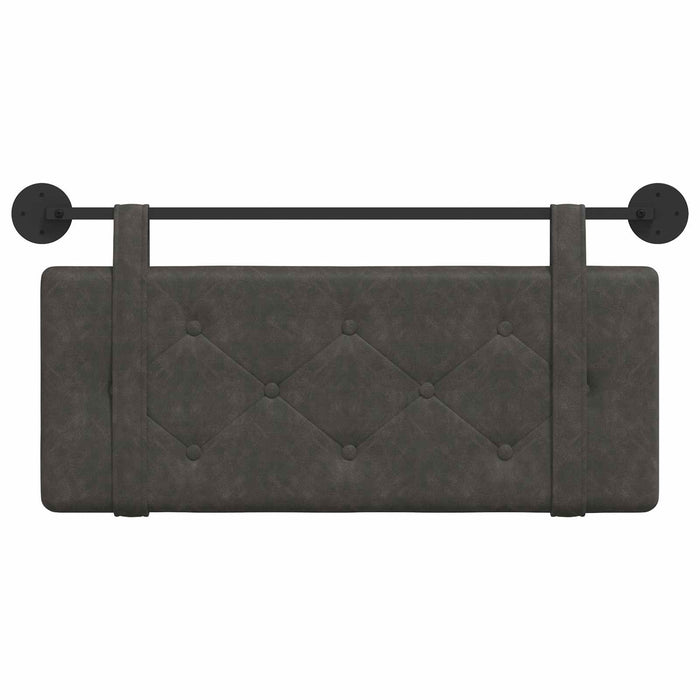 Cap de pat suspendat Pe perete Negru 100 cm PU antic - WALTI WALTI