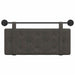 Cap de pat suspendat Pe perete Negru 100 cm PU antic - WALTI WALTI