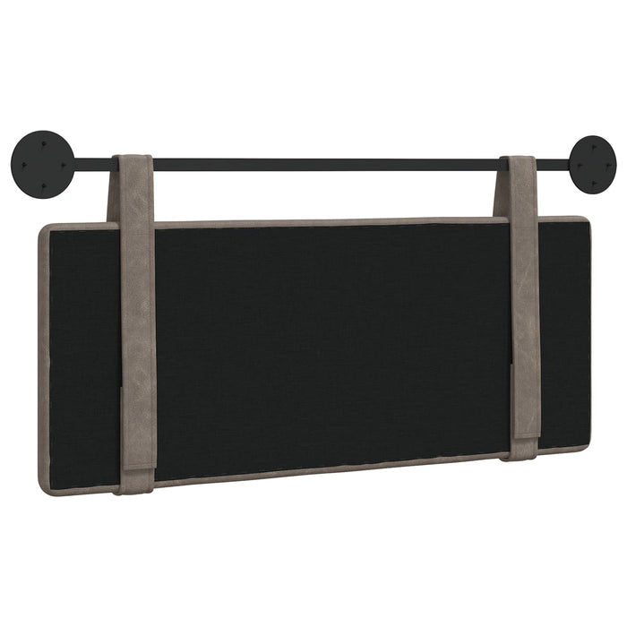 Cap de pat suspendat Pe perete Gri 100 cm PU antic - WALTI WALTI