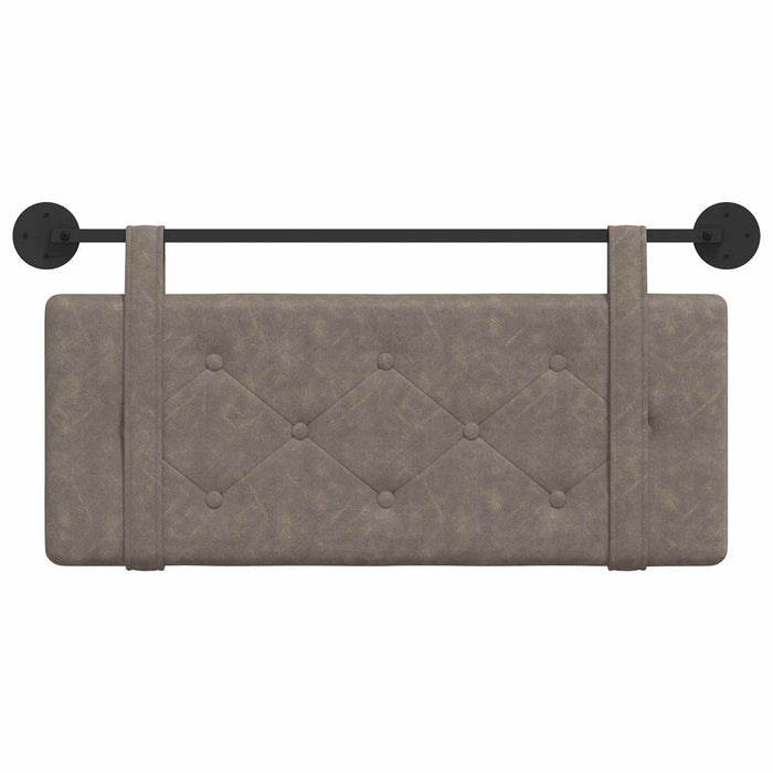 Cap de pat suspendat Pe perete Gri 100 cm PU antic - WALTI WALTI
