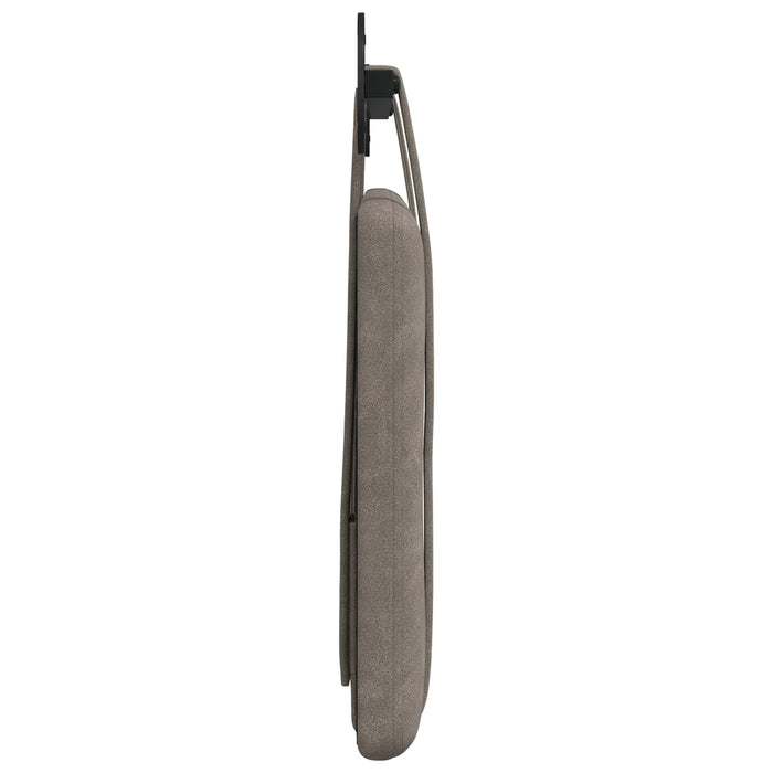 Cap de pat suspendat Pe perete Gri 100 cm PU antic - WALTI WALTI