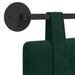 Cap de pat suspendat Verde închis 130 x 55 x 5 cm Catifea - WALTI WALTI