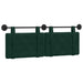 Cap de pat suspendat Verde închis 130 x 55 x 5 cm Catifea - WALTI WALTI