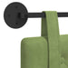 Cap de pat suspendat Verde deschis 130 x 55 x 5 cm Catifea - WALTI WALTI