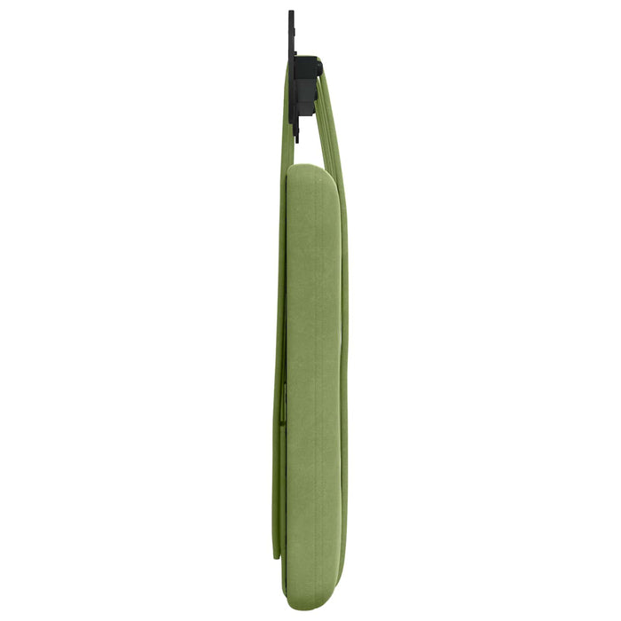 Cap de pat suspendat Verde deschis 130 x 55 x 5 cm Catifea - WALTI WALTI