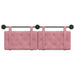 Cap de pat suspendat Pe perete Roz 130 x 55 x 5 cm Catifea - WALTI WALTI