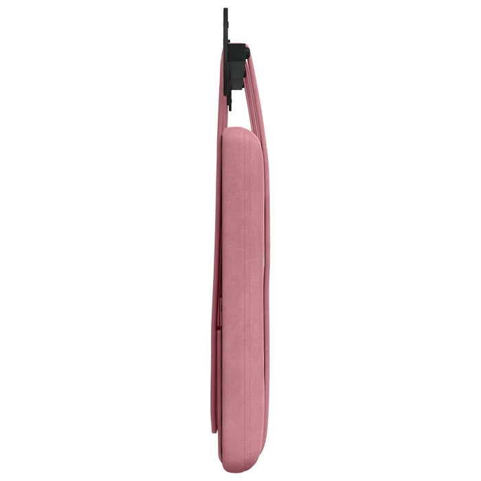 Cap de pat suspendat Pe perete Roz 130 x 55 x 5 cm Catifea - WALTI WALTI