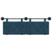 Cap de pat suspendat Pe perete albastru 130 x 55 x 5 cm Catifea - WALTI WALTI