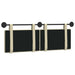 Cap de pat suspendat Crem 130 x 55 x 5 cm Piele artificială - WALTI WALTI
