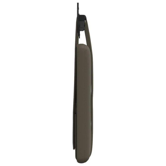 Cap de pat suspendat Gri 130 x 55 x 5 cm Piele artificială - WALTI WALTI