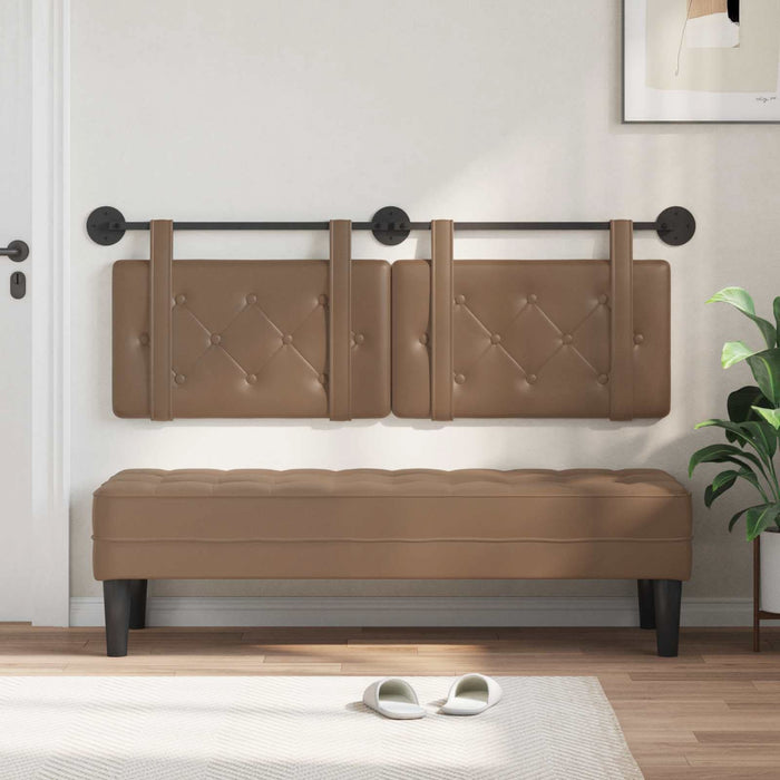 Cap de pat suspendat Pe perete Cappuccino 130 x 55 x 5 cm - WALTI WALTI