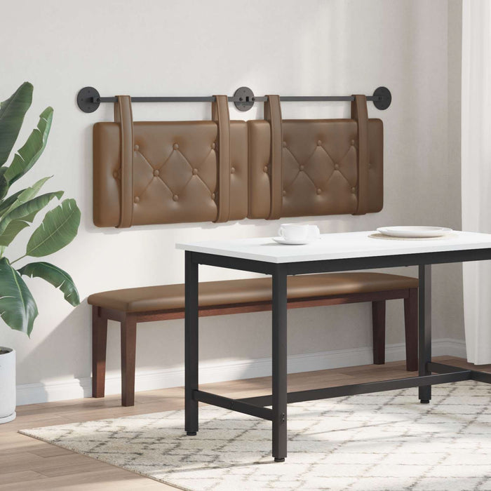 Cap de pat suspendat Pe perete Cappuccino 130 x 55 x 5 cm - WALTI WALTI