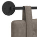 Cap de pat suspendat Pe perete Gri 130 x 55 x 5 cm PU antic - WALTI WALTI