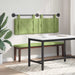 Cap de pat suspendat Verde deschis 150 x 55 x 5 cm Catifea - WALTI WALTI