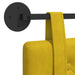 Cap de pat suspendat Pe perete Galben 150 x 55 x 5 cm Catifea - WALTI WALTI