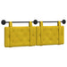 Cap de pat suspendat Pe perete Galben 150 x 55 x 5 cm Catifea - WALTI WALTI