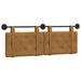 Cap de pat suspendat Pe perete Maro 150 x 55 x 5 cm Catifea - WALTI WALTI