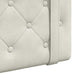 Cap de pat suspendat Pe perete Crem 150 x 55 x 5 cm Catifea - WALTI WALTI