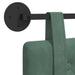 Cap de pat suspendat Verde Mării 150 x 55 x 5 cm Catifea - WALTI WALTI