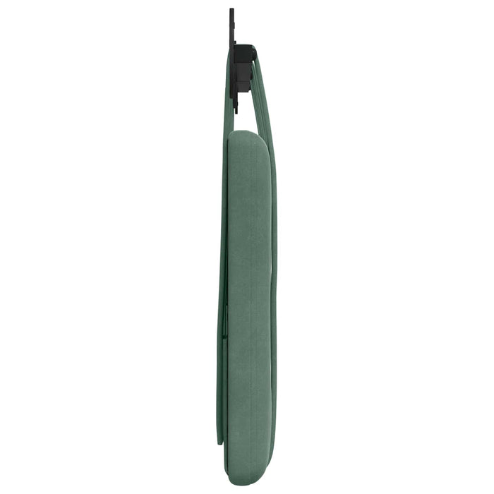 Cap de pat suspendat Verde Mării 150 x 55 x 5 cm Catifea - WALTI WALTI
