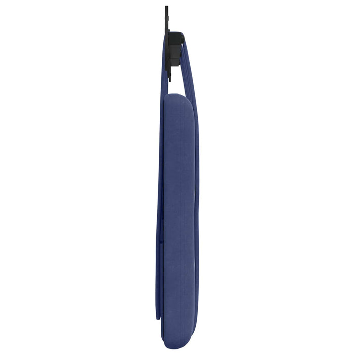 Cap de pat suspendat Albastru Poliție 150 x 55 x 5 cm Catifea - WALTI WALTI