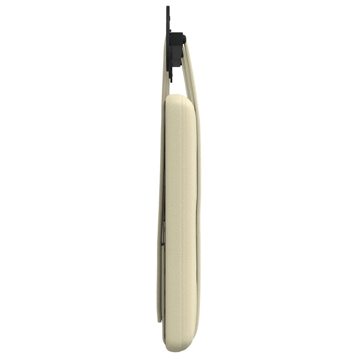 Cap de pat suspendat Crem 150 x 55 x 5 cm Piele artificială - WALTI WALTI