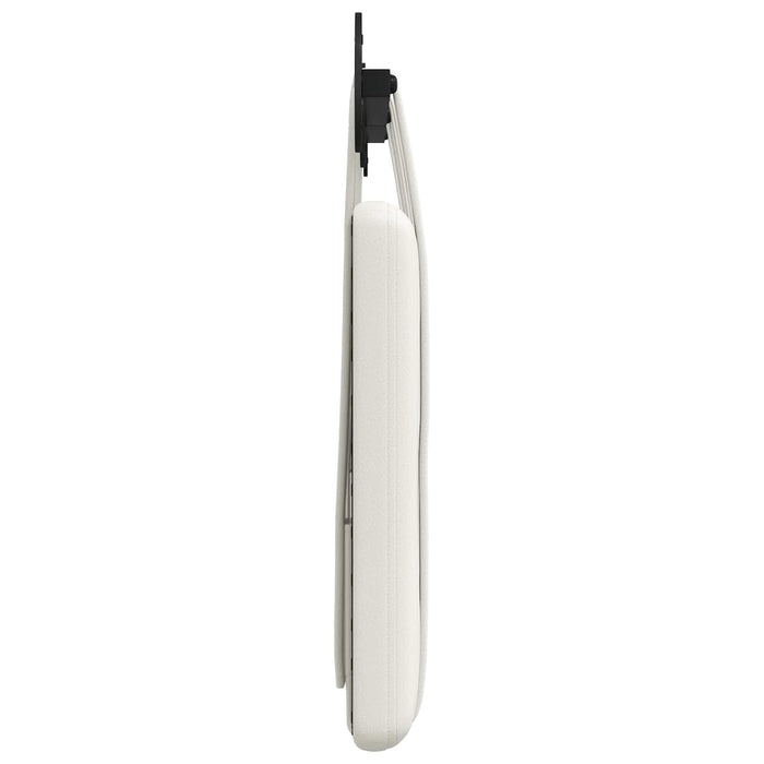Cap de pat suspendat Alb 150 x 55 x 5 cm Piele artificială - WALTI WALTI