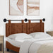 Cap de pat suspendat Pe perete Maro 150 x 55 x 5 cm PU antic - WALTI WALTI