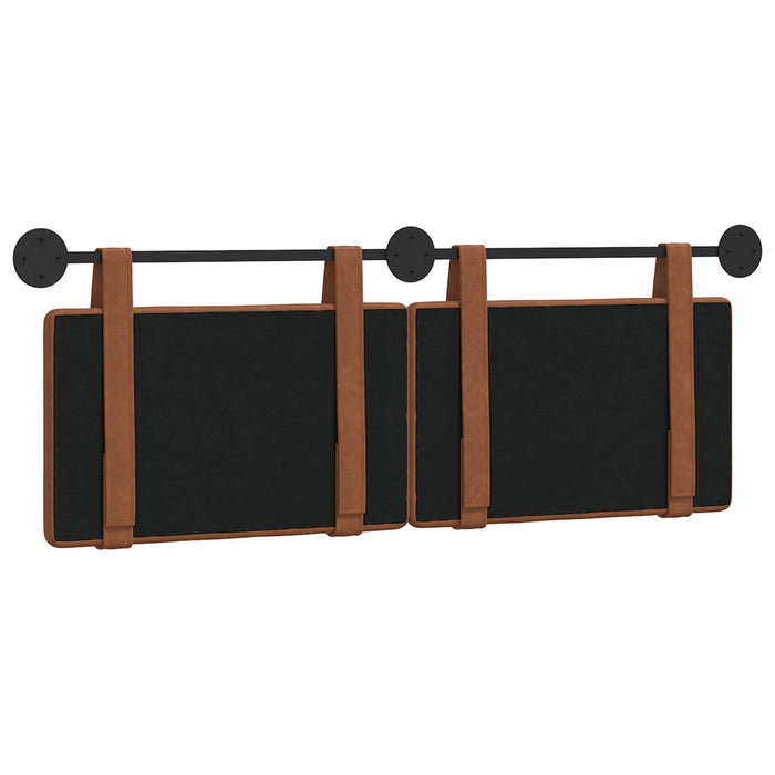 Cap de pat suspendat Pe perete Maro 150 x 55 x 5 cm PU antic - WALTI WALTI