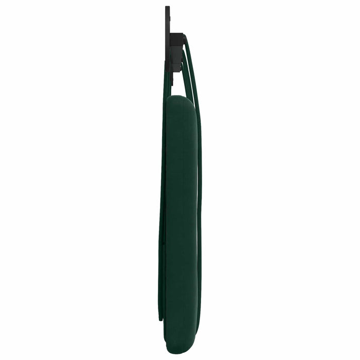 Cap de pat suspendat Verde închis 170 x 55 x 5 cm Catifea - WALTI WALTI