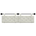 Cap de pat suspendat Pe perete Crem 170 x 55 x 5 cm Catifea - WALTI WALTI