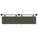 Cap de pat suspendat Gri 170 x 55 x 5 cm Piele artificială - WALTI WALTI