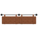 Cap de pat suspendat Pe perete Maro 170 x 55 x 5 cm PU antic - WALTI WALTI