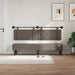 Cap de pat suspendat Pe perete Gri 170 x 55 x 5 cm PU antic - WALTI WALTI