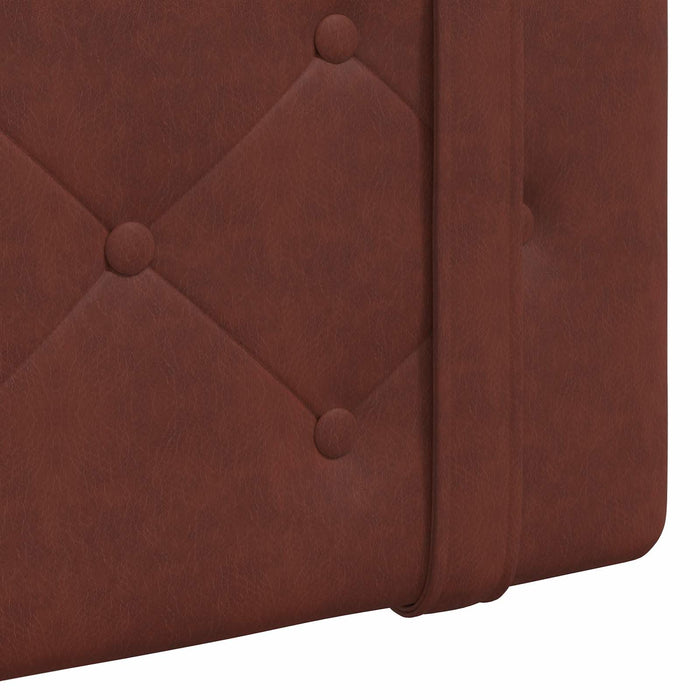 Cap de pat suspendat Maro Lucios 170 x 55 x 5 cm PU antic - WALTI WALTI