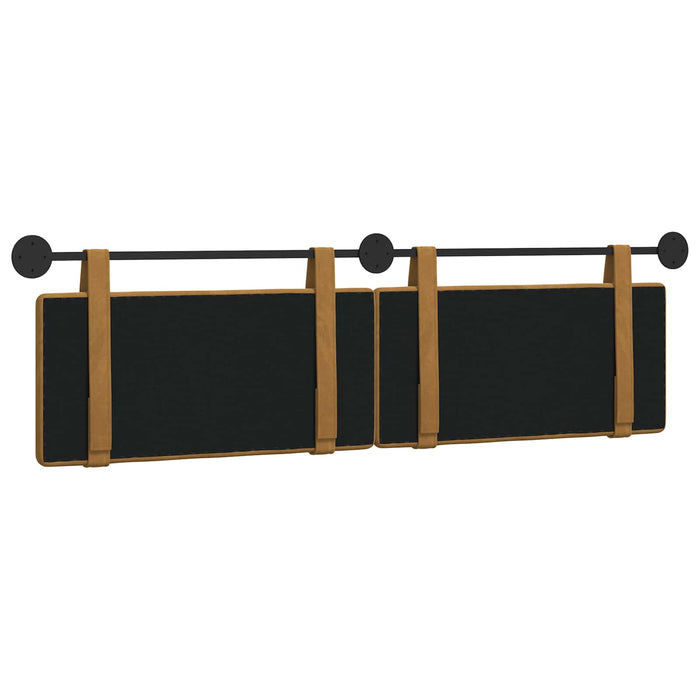 Cap de pat suspendat Pe perete Maro 190 x 55 x 5 cm Catifea - WALTI WALTI