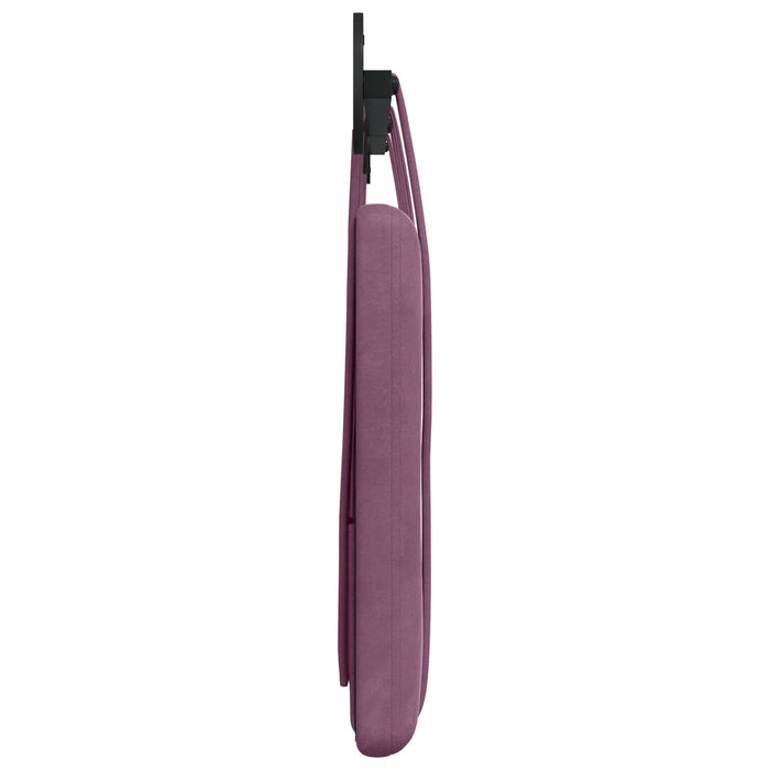Cap de pat suspendat Pe perete Violet 190 x 55 x 5 cm Catifea - WALTI WALTI