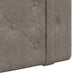 Cap de pat suspendat Pe perete Gri 190 x 55 x 5 cm PU antic - WALTI WALTI