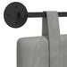 Cap de pat suspendat Gri deschis 210 x 55 x 5 cm Catifea - WALTI WALTI