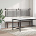 Cap de pat suspendat Gri deschis 210 x 55 x 5 cm Catifea - WALTI WALTI
