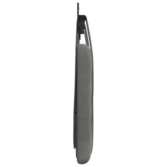Cap de pat suspendat Gri închis 210 x 55 x 5 cm Catifea - WALTI WALTI