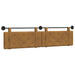 Cap de pat suspendat Pe perete Maro 210 x 55 x 5 cm Catifea - WALTI WALTI