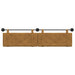 Cap de pat suspendat Pe perete Maro 210 x 55 x 5 cm Catifea - WALTI WALTI