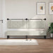 Cap de pat suspendat Pe perete Crem 210 x 55 x 5 cm Catifea - WALTI WALTI