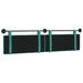Cap de pat suspendat Pe perete Turcoaz 210 x 55 x 5 cm Catifea - WALTI WALTI