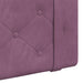 Cap de pat suspendat Pe perete Violet 210 x 55 x 5 cm Catifea - WALTI WALTI
