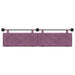 Cap de pat suspendat Pe perete Violet 210 x 55 x 5 cm Catifea - WALTI WALTI