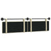 Cap de pat suspendat Crem 210 x 55 x 5 cm Piele artificială - WALTI WALTI