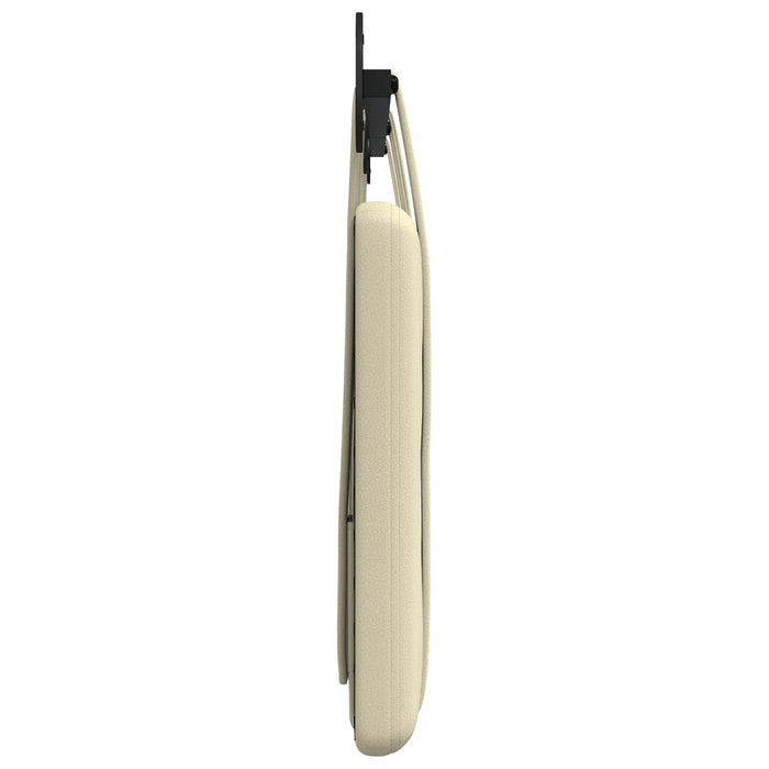 Cap de pat suspendat Crem 210 x 55 x 5 cm Piele artificială - WALTI WALTI