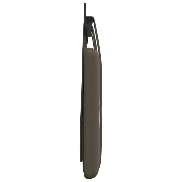 Cap de pat suspendat Gri 210 x 55 x 5 cm Piele artificială - WALTI WALTI